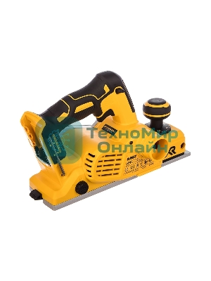 Аккумуляторный бесщеточный рубанок XR DeWalt DCP580N-XJ черный/желтый