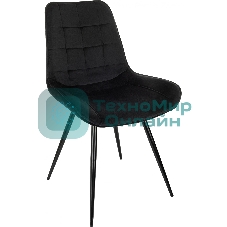 Стул для дома Бюрократ CH-K2_4 комплект 4шт черный Holland 75 металл черный на ножках (CH-K2_1/HL75_4)