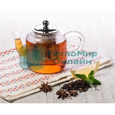 Чайник заварочный TalleR TR-31371 800 мл.Термостойкое боросиликатное стекло.