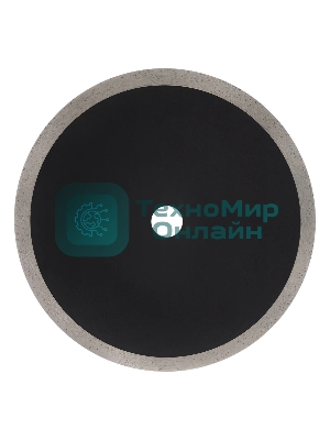 Диск алмазный отрезной Denzel ф230 х 22,2 мм, Сплошной, мокрое резание, HWD92