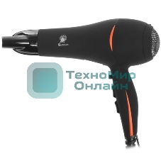 Фен Василиса ФН6-2200 черный/оранжевый, 2200 Вт, ионизация