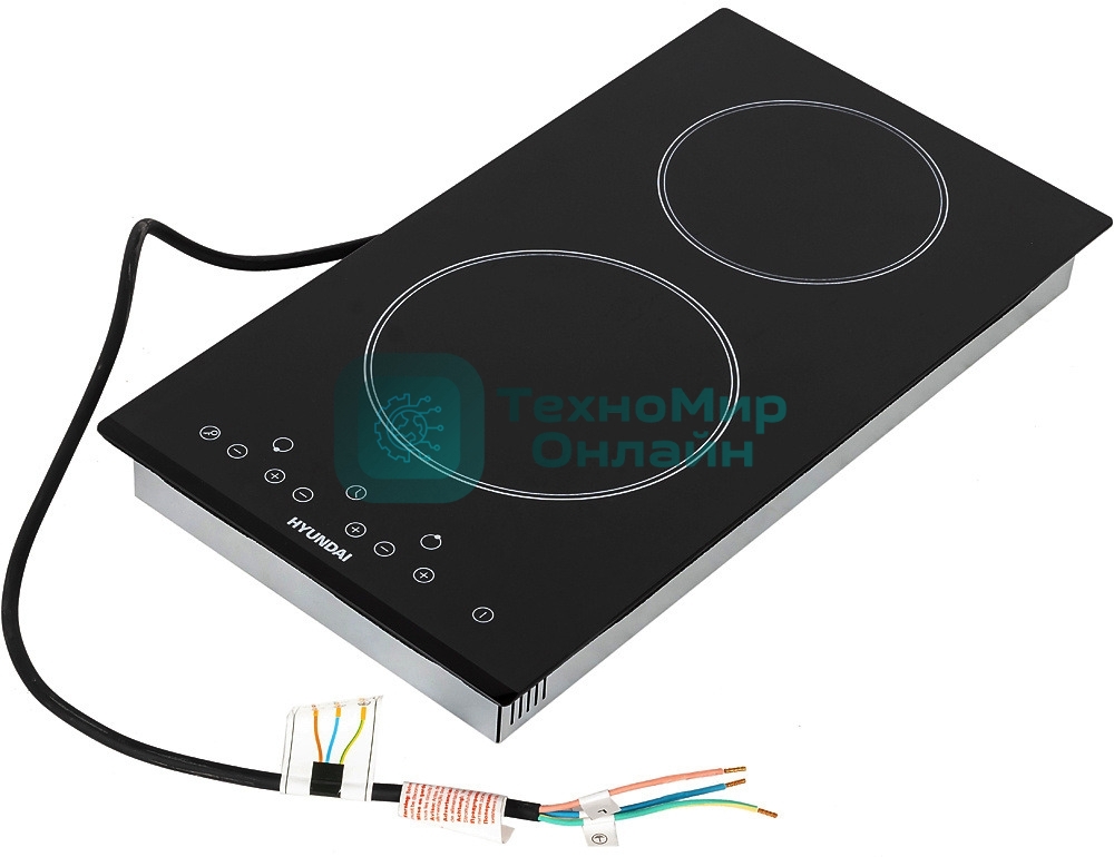 Варочная панель Hyundai HHE 3210 BG черный