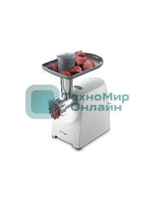 Мясорубка электрическая Kenwood MG 360 белый, 1400 Вт, 1.5 кг/мин, реверс, насадки - 5