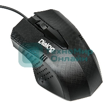 Мышь проводная Dialog Pointer MOP-09U черный, 800 dpi, USB, кнопки - 3