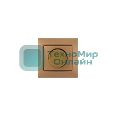 Светорегулятор СП 1000 Вт Мира метал. зол. Lezard 701-1313-157