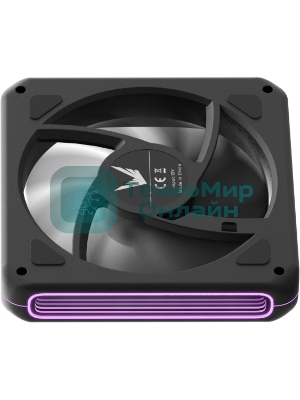 Вентилятор для корпуса Formula Air Fusion 1 BK Reverse ARGb 120х120x28 черный 4-pin 35.97дБ (упак.:1шт) (AIR FUSION 1 BK REVERSE) Ret