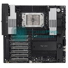 Материнская плата ASUS Pro WS WRX90E-SAGE SE, sTR5, AMD WRX90, 8xDDR5, 4xSATA, 4xM.2, 6xPCI-E 5.0 x16, 1xPCI-E 5.0 x8, 1xVGA, 2xMiniDP, 3x 10Gb LAN, 6xUSB-A 3.2 Gen 2, 1xUSB-A 2.0, 2xUSB-C USB4, 2x3.5 мм, 5.1, SSI EEB