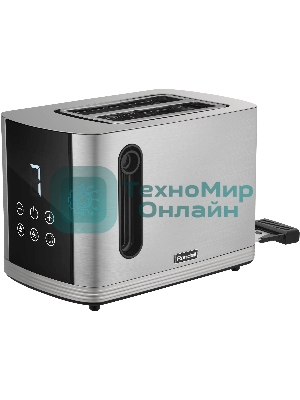 Тостер Rondell RDE-1201 800 Вт, стальной