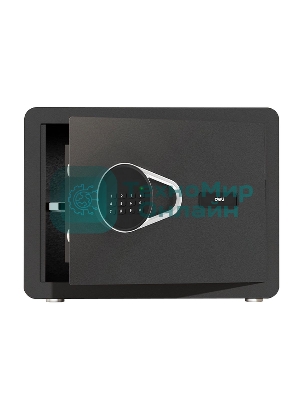Сейф Deli ET540 350x 250x 250 мм, кодовый электронный/ключевой, черный