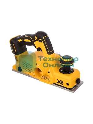 Аккумуляторный бесщеточный рубанок XR DeWalt DCP580N-XJ черный/желтый