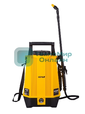 Опрыскиватель Huter SP SP-8AC аккум. наплеч. 8л желтый/черный (70/13/53)