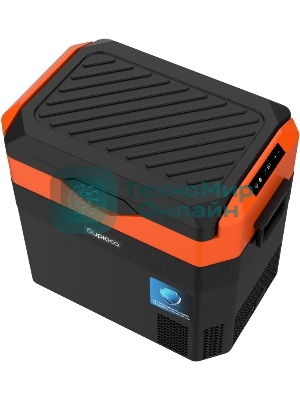 Холодильник автомобильный Бирюса НС-38P7 оранжево-черный
