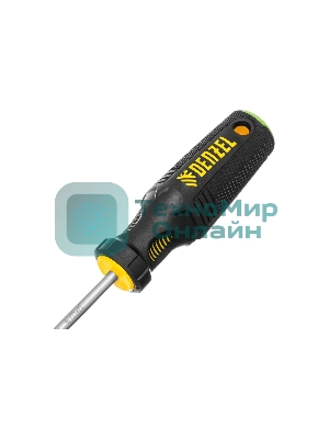 Отвертка Denzel PZ1x75 мм, S2, 3к рукоятка