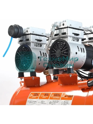 Компрессор поршневой Patriot WO 50-300 безмасляный 300л/мин 50л 2000Вт оранжевый