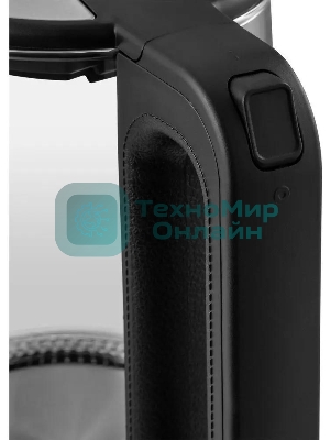 Чайник электрический Maunfeld MGK-612BK, 1.7л, стекло/металл