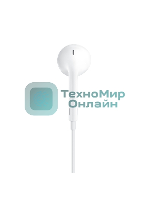 Проводные наушники Apple EarPods A1748 белый, вкладыши, Lightning, микрофон, регулировка громкости