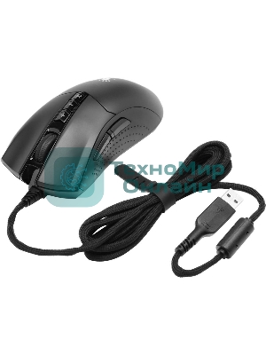 Мышь проводная A4Tech Bloody ES9 Plus черный, 10000 dpi, USB, кнопки - 8