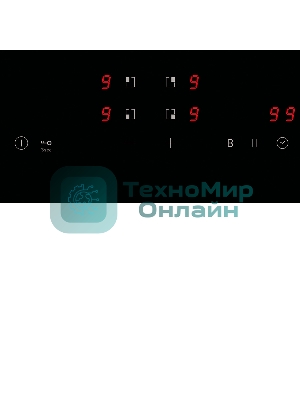 Индукционная варочная поверхность LEX EVI 640 R2 BL, черный