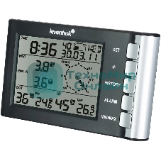 Погодная станция Levenhuk LP240 серебристый/черный