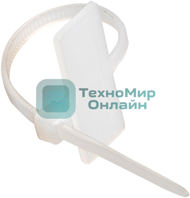 Хомут кабельный IEK UHH62-3-100-100 ХП2 2.5х100 нейл. белый с таб. 24х10 (уп. 100 шт)