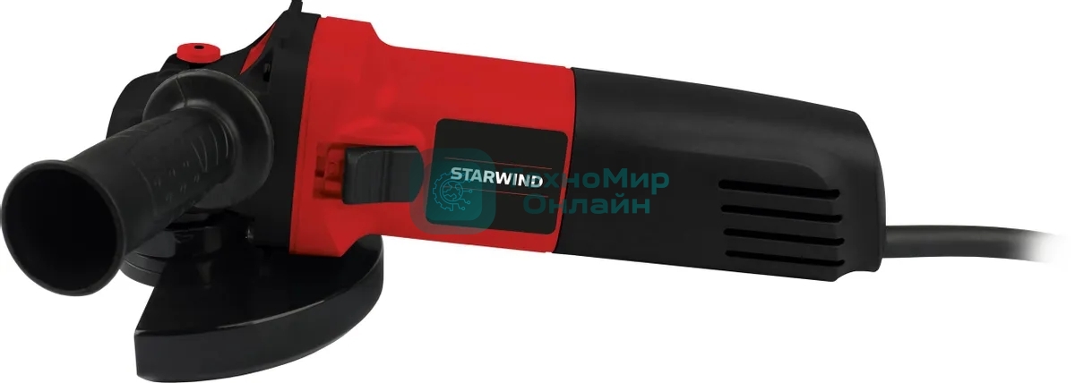 Угловая шлифовальная машина Starwind AG125-850 850Вт 11000об/мин рез.шпин.:M14 d=125мм