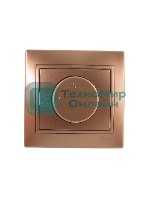 Светорегулятор СП 1000 Вт Мира метал. зол. Lezard 701-1313-157