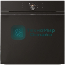 Встраиваемая электрическая духовка Gorenje BP6138B, объем 77 л, макс. температура 320 градусов, сенсорное/поворотное управление, Wi-Fi, пиролитическая очистка, телескопические направляющие на одном уровне, термощуп, AirFry, автоматические программы, динамическая система охлаждения, многоуровневое приготовление, PerfectGrill, энергоэффективность А+, черный