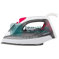 Утюг HomeStar HS-4012 серый (1800 Вт, пар, спрей, паровой удар, самоочистка, керам.подошва)