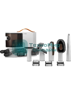 Пылесос Hyundai HYV-PETPRO1 1800Вт белый/коричневый