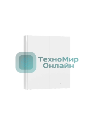 Выключатель двухклавишный Aqara Wireless Remote Switch H1 (WRS-R02)
