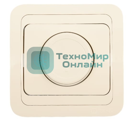 Светорегулятор (диммер) Makel Mimoza, с/у, бежевый
