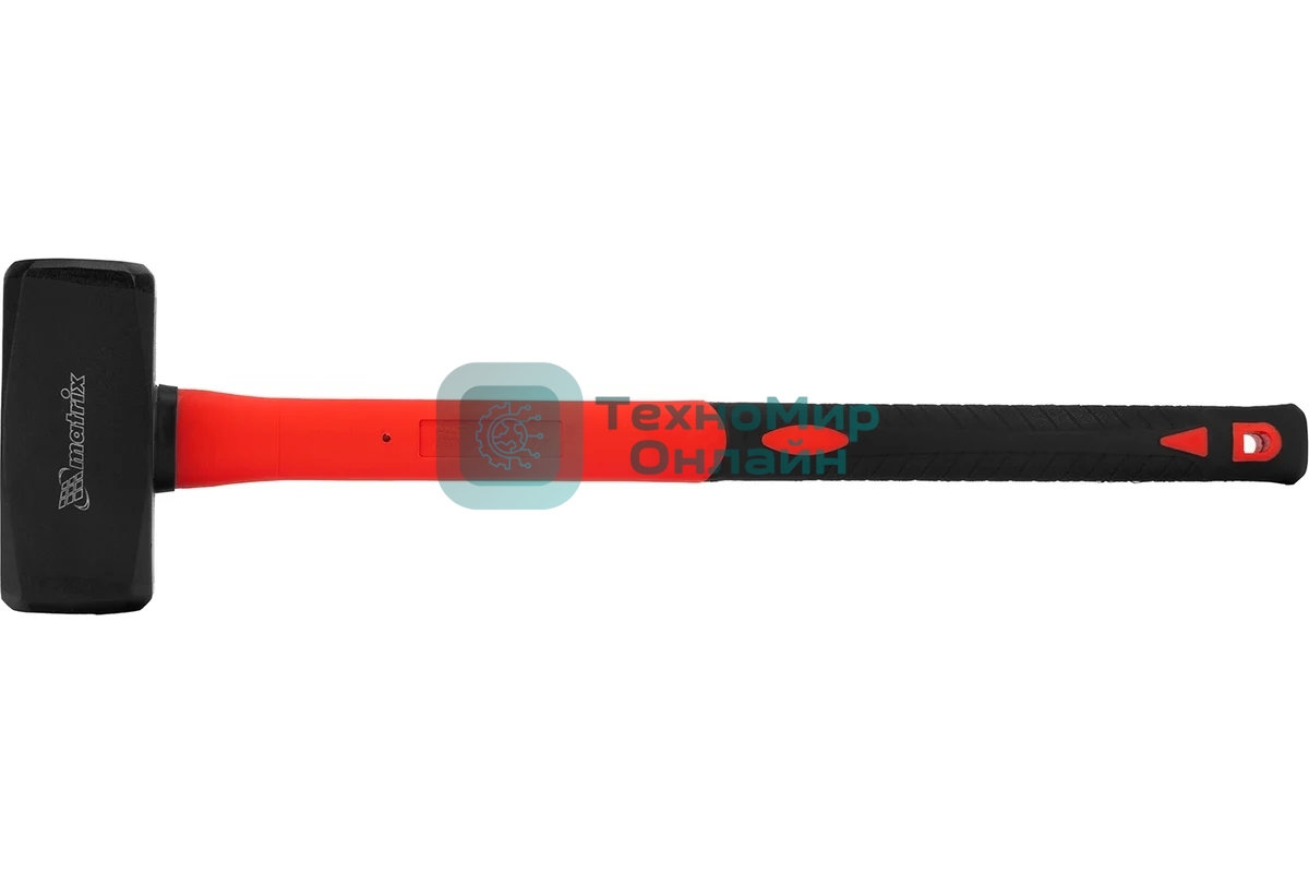 Кувалда Matrix 10977 5 кг, фибергласовая обрезиненная рукоятка 600 мм