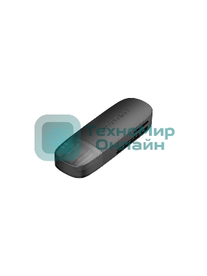 Кард-ридер Vention CLGB0/черный/SD,SDHC,SDXC,TF,micro-SD,micro-SDXC,miсro-SDHC/USB 3.0/пластик