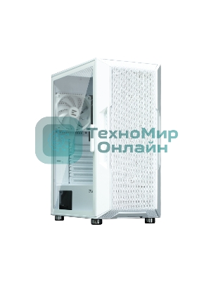 Компьютерный корпус ZALMAN I3 NEO ARGb WHITE, ATX, белый, FRONT MESH, WINDOW, 2x3.5