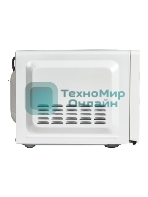 Микроволновая печь JVC JK-MW121M белый, 20 л, 700 Вт, переключатели - поворотный механизм