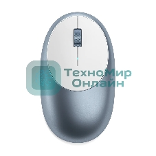 Мышь беспроводная Satechi M1 голубой, 1200 dpi, Bluetooth, кнопки - 3