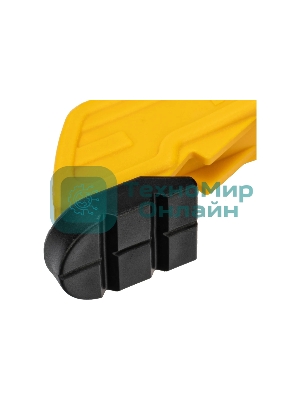 Струбцина клещеобразная Denzel усиленная 80 х 60 мм, двухкомпонентные рукоятки