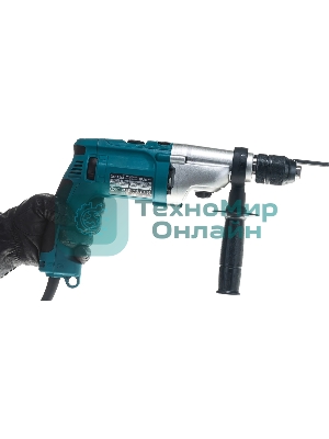 Дрель Makita HP2071, 1010 Вт, сетевая, ударная