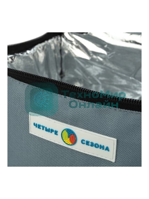 Сумка-холодильник ЧЕТЫРЕ СЕЗОНА 80-0281 объемом 6 л. (2 слоя утепления)