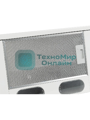 Вытяжка встраиваемая Elikor Интегра 50П-400-В2Л белый, 50 см, 400 куб. м/ч, 57 дБ