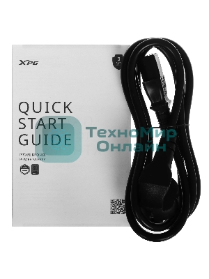 Блок питания ADATA XPG PROBE600B-BKCEU, 600Вт, 80 PLUS Bronze, 120мм, черный