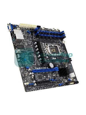 Материнская плата серверная ASUS P13R-M, LGA1700, Intel C262, 4xDDR5 (ECC), 8xSATA, 1xM.2, 1xPCIe 5.0 x16, 1xPCIe 3.0 x8, 1xVGA, 3x1Gb LAN, 3xUSB-A 10Gbps, mATX