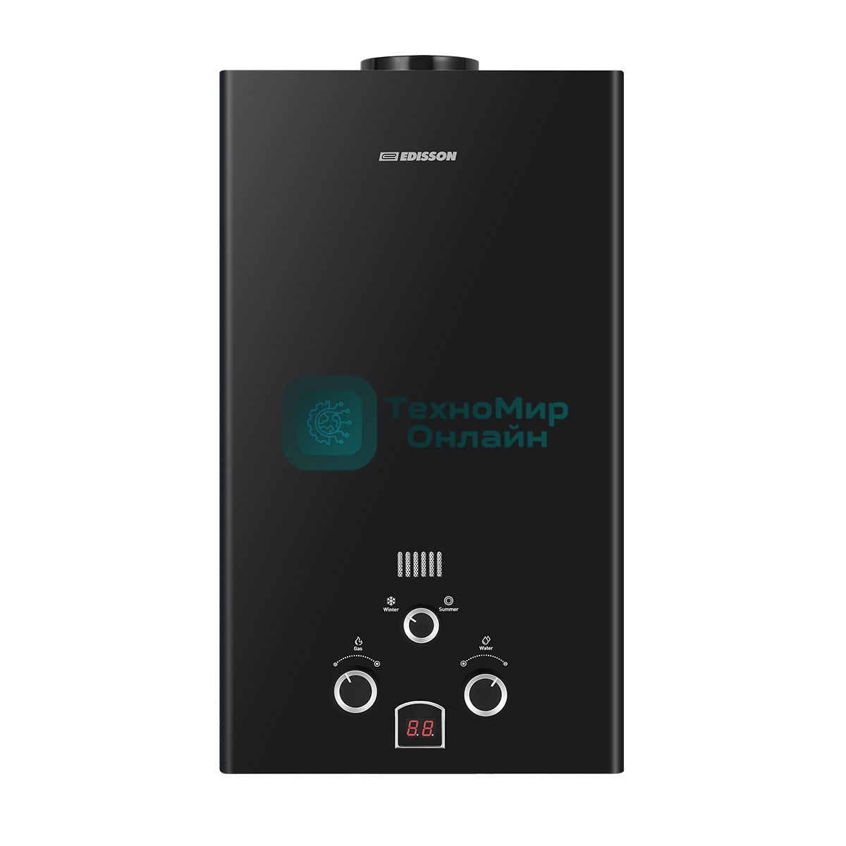 Колонка газовая Edisson E 20 D черный