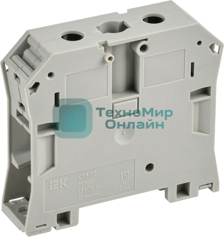 Колодка клеммная IEK CTS 70мм2 серая