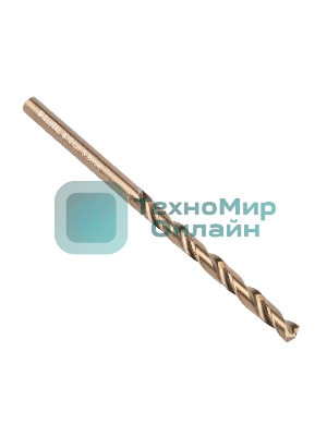 Сверло по металлу Denzel 3,8 мм, HSS Co-8%