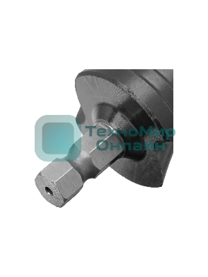 Сверло ступенчатое Denzel 9-12-15-18-21-24-27-30-33-36 мм, Р6М5, 6-гр. хвостовик