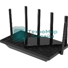 Роутер TP-Link Archer AX73 AX5400 Dual Band Wireless Gigabit Router, 1.5 GHz Tri-Core CPU, 1 GE WAN + 4 GE LAN ports, 1× USB 3.0 Port, support 1024-QAM, OFDMA, MU-MIMO, Airtime Fairness, Beamforming, 160MHz Channel Width, come with HomeShieldTM, support Russia PPTP/L2TP/PPPoE