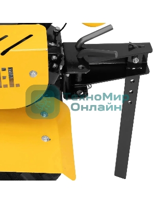 Мотоблок Denzel DPT-670S-PRO, 7 л.с., ремен.сцеп, фрез 3х4, ШОМ, передачи 6В/2Н