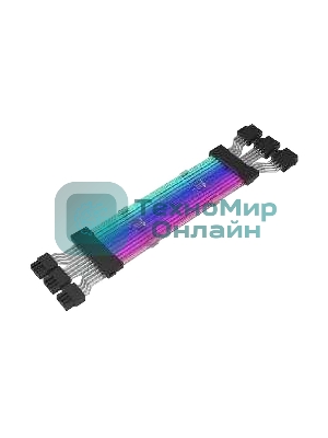 Кабель ALSEYE 3*8PIN RGb Cable