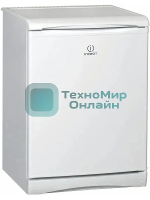 Холодильник Indesit TT 85 A белый однокамерный 106/14 л морозилка сверху, капельная система